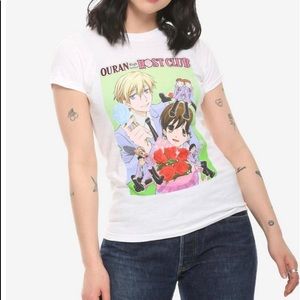 🌹✨NWT HOT TOPIC OURAN HOST CLUB TEE 🌹✨